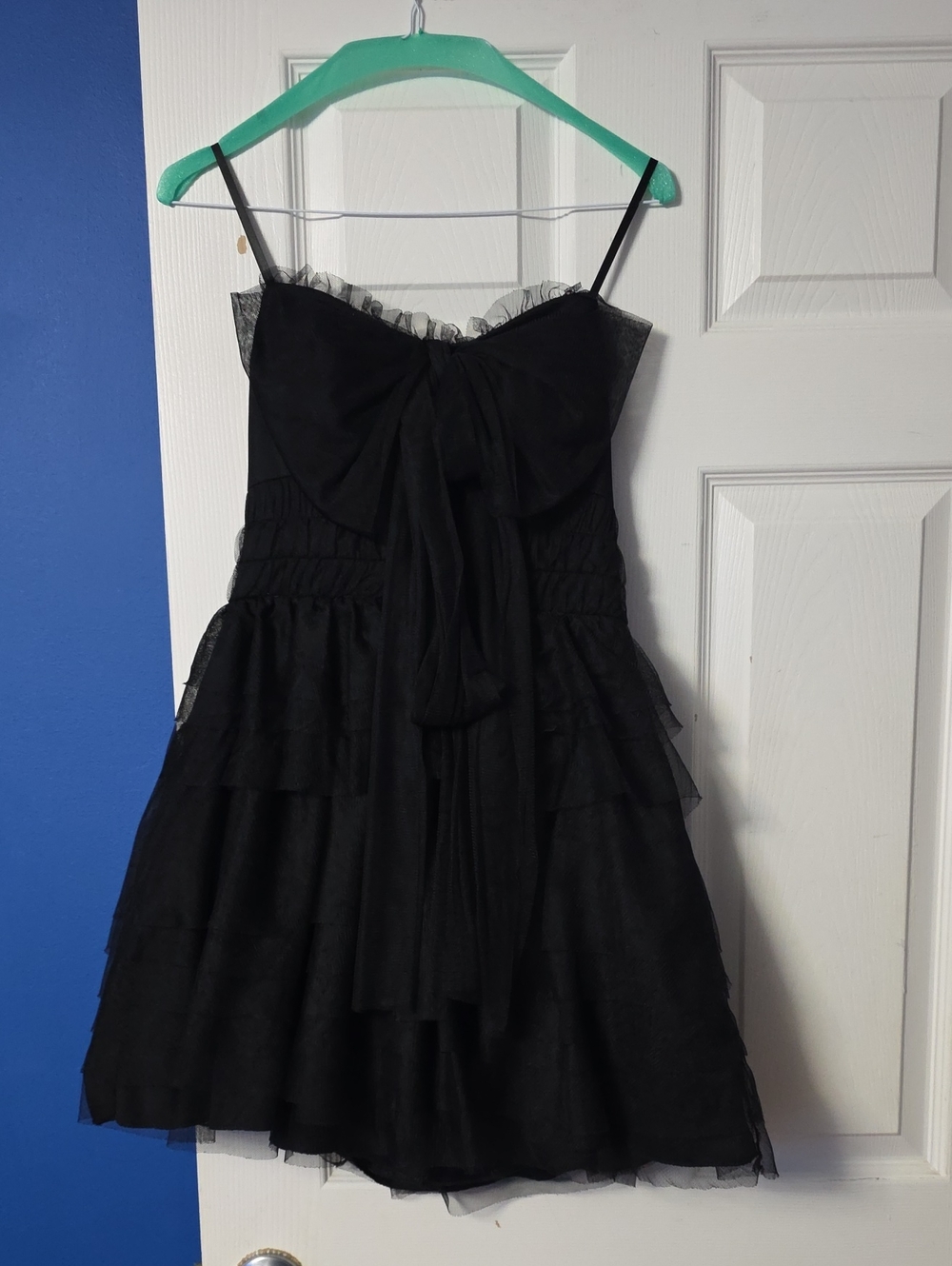 Black Tulle Bow Sundress